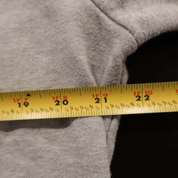 The North Face Gray Pullover Colorful Logo Outdoor Hoodie Sweatshirt Womens XL - Picture 5 of 6